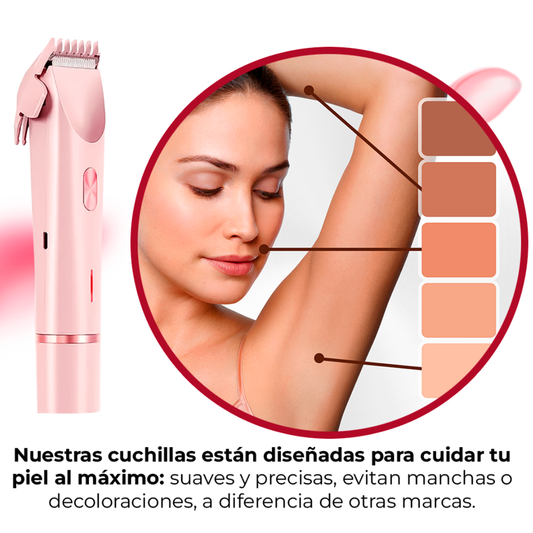 Depiladora Doble Punta