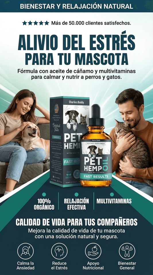 Pet hemp oil